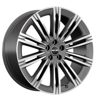 GMP Experience 9,5x22 ET42,5 5x120 72,6 anthracite diamond