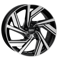 Platin P114 8x18 ET43 5x108 73,1 black polished