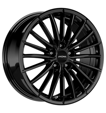 Ronal R68 8x18 ET45 5x120 82 jetblack