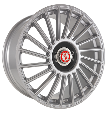Eta Beta Venti-R ZV 8,5x19 ET35 5x112 78,1 Silver R.Schw./M.Silber