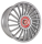 Eta Beta Venti-R ZV 8,5x19 ET33 5x120 72,6 Silver R.Rot/M.Silber