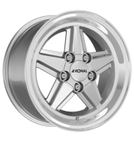 Ronal R9 7x16 ET20 5x120 82 silber-hornkopiert