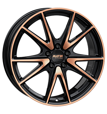 Platin P99 8x19 ET38 5x112 66,5 jetblack-copper matt