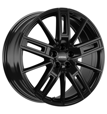 Ronal R67 8,5x20 ET50 5x112 66,5 jetblack