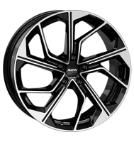 Platin P116 8x18 ET40 5x112 66,6 black polished