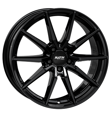 Platin P109 8x18 ET45 5x108 72,6 glossy black
