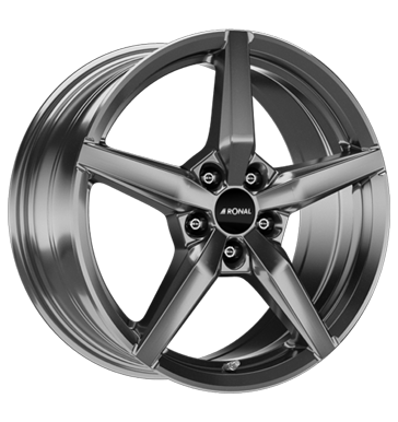Ronal R69 7,5x17 ET45 5x112 76 magnetic grey