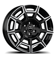 GMP Pervan 7,5x18 ET42 5x108 65,1 black diamond