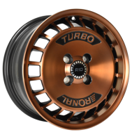 Ronal R10 TURBO 7x15 ET37 4x100 68 copper matt - front...