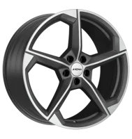 Ronal R66 8x19 ET28 5x112 66,5 orbit grey-matt-frontkopiert