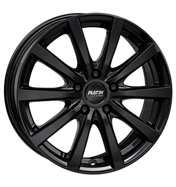Platin P69 7,5x17 ET55 5x120 65,1 black shiny