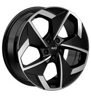 Platin P104 8x19 ET48 5x108 63,4 black polished
