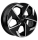 Platin P104 8x19 ET48 5x108 63,4 black polished
