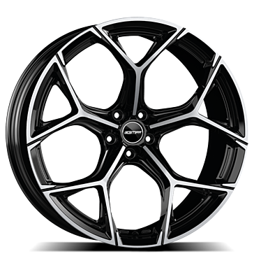 GMP Ultrivity 8,5x19 ET45 5x112 66,5 black diamond