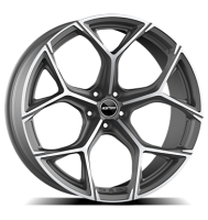 GMP Ultrivity 8,5x19 ET30 5x112 66,5 matt anthracite diamond