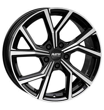 Platin P115 6,5x16 ET45 5x108 72,6 black polished