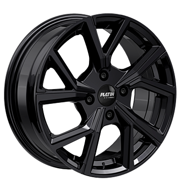 Platin P115 6,5x16 ET38 4x108 65,1 black shiny