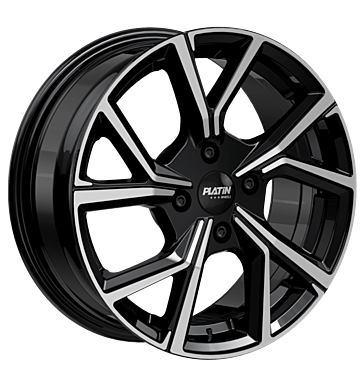 Platin P115 6,5x16 ET32 4x108 65,1 black polished