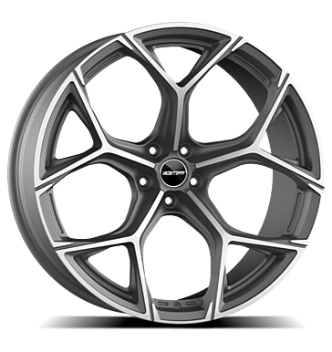 GMP Ultrivity 10x23 ET45 5x112 66,6 matt anthracite diamond