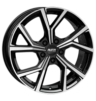 Platin P115 7x18 ET45 5x112 57,1 black polished