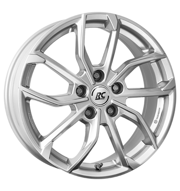 RCDesign RC34 7,5x18 ET40 5x112 66,6 kristallsilber