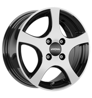 Ronal CA2 6x14 ET30 4x100 57 jetblack frontkopiert