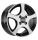 Ronal CA2 6x14 ET30 4x100 57 jetblack frontkopiert