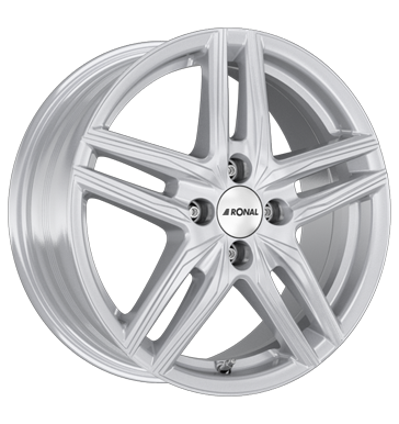 Ronal R65 7x18 ET32 4x108 76 silber