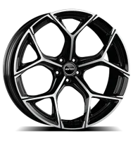 GMP Ultrivity 9x20 ET30 5x112 66,5 black diamond