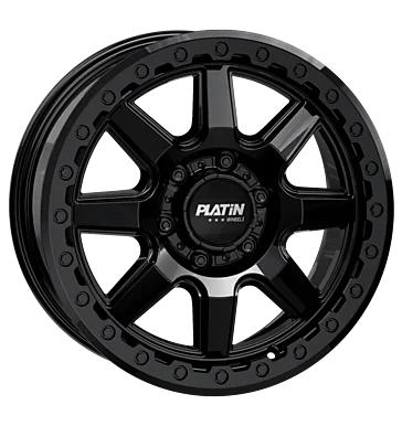 Platin P111 9x20 ET19,05 6x139,7 77,8 black glossy