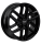 Platin P121 6,5x17 ET50 6x120 74,5 black glossy