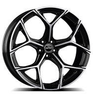 GMP Ultrivity 9x21 ET40 5x112 66,5 black diamond