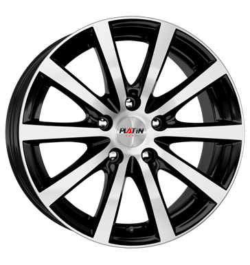 Platin P69 6x15 ET38 4x100 63,4 black polished