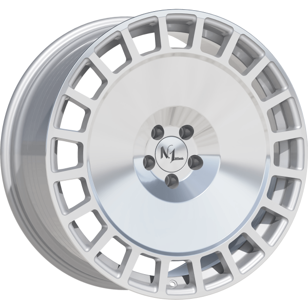 MONOBLOCK PL1 Concave 9,5x22 5x112 ET35 Hyper Silver Polished Surface