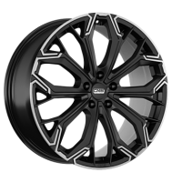 CMS C37 8x18 ET47 5x114,3 67,2 diamant schwarz matt