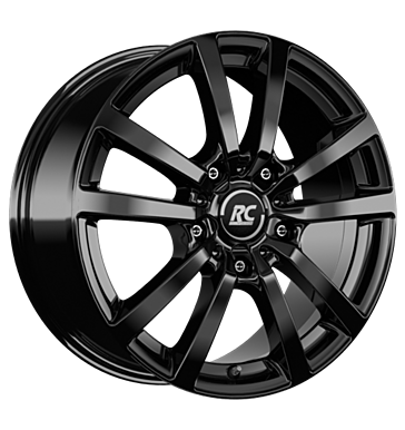 RCDesign RC25T 6,5x16 ET48 5x118 71,1 schwarz glanz