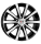 Platin P69 7,5x17 ET47 5x112 66,5 black polished