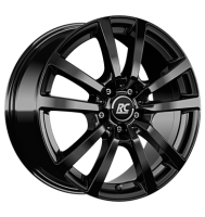 RCDesign RC25 8x18 ET45 5x112 66,6 schwarz glanz