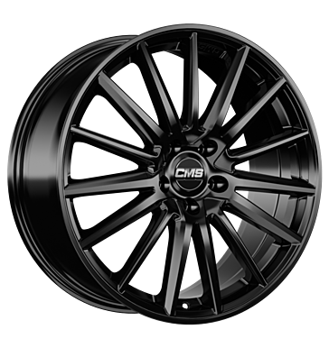 CMS C23 6x15 ET45 5x100 54,1 complete black gloss