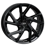 Platin P107 7,5x19 ET40 5x112 57,1 diamant-schwarz