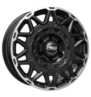 CMS C40 8x18 ET49 6x130 84,1 Diamond Rim Black Matt