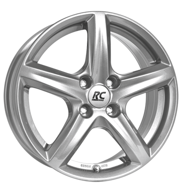 RCDesign RC24 6,5x16 ET38 4x100 63,4 kristallsilber