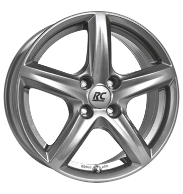RCDesign RC24 6,5x16 ET38 4x100 63,4 titan metallic