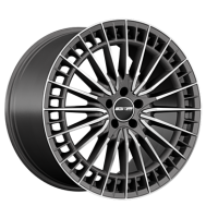GMP QStar 9x19 ET40 5x130 66,5 anthracite diamond