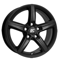 RCDesign RC24 7x16 ET46 5x112 66,6 schwarz klar matt