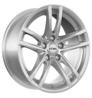 Rial X10 5x19 ET43 5x112 66,6 polar-silber