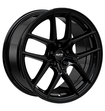 Platin P122 8,5x19 ET45 5x112 66,6 black painted