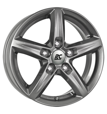 RCDesign RC24 7,5x17 ET35 5x112 66,6 titan metallic