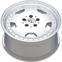 AERO CLASSIC 8,0x17 5x112 ET17 Hyper Silver Brushed Surface