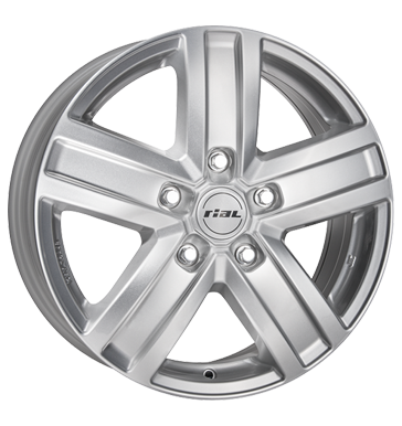 Rial Transporter 6,5x16 ET50 5x112 66,5 polar-silber